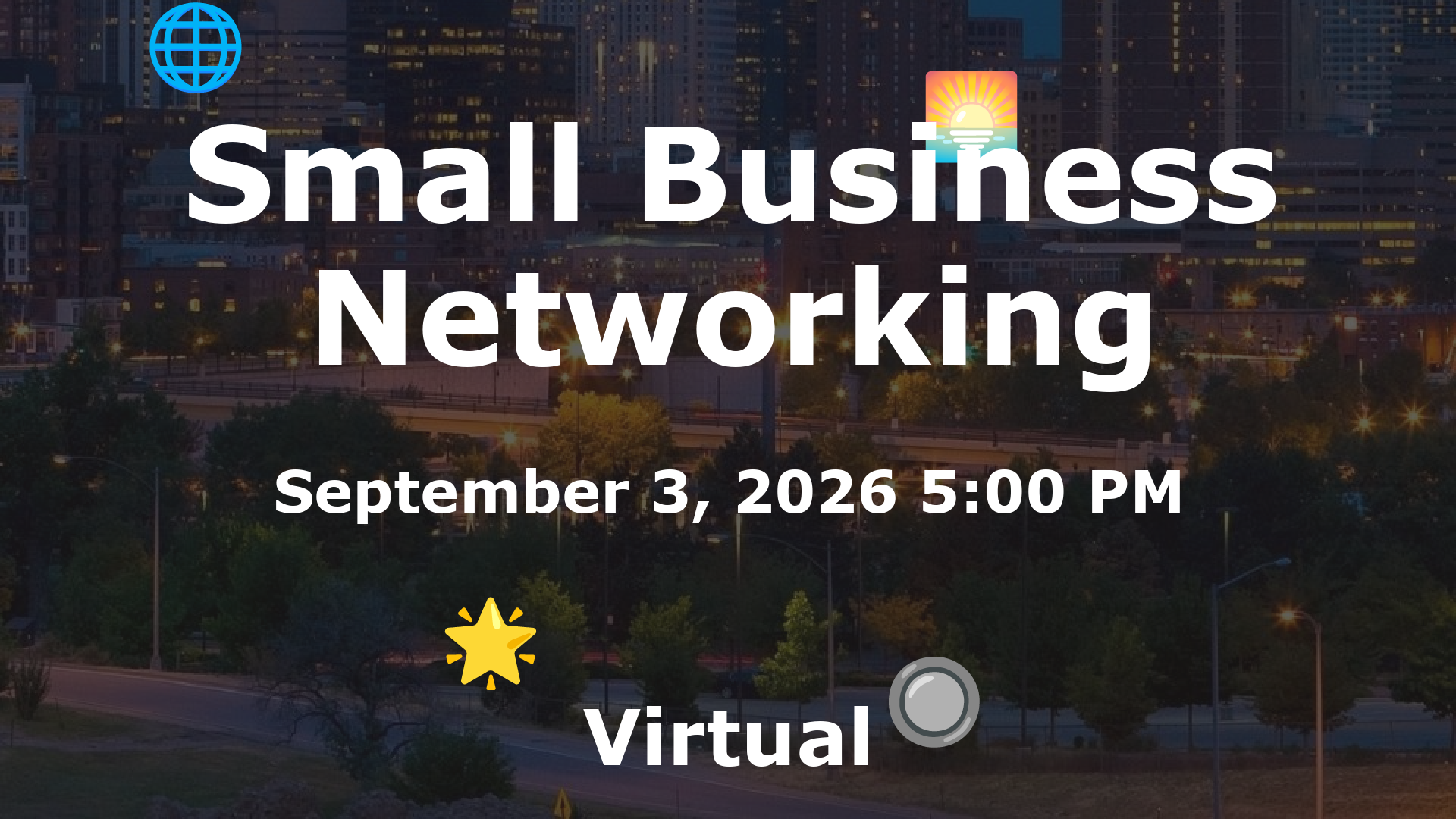 Small Business Networking event image